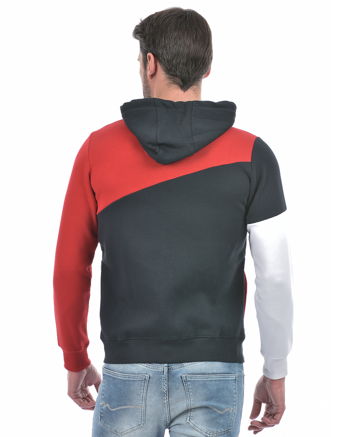 Numero Uno Men Color Block Multicolor Sweat Shirt